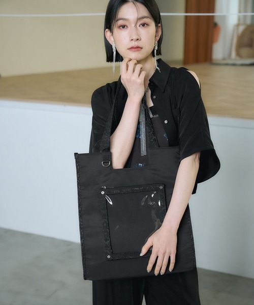 HARE（ハレ） トートバッグ 「推し活にもおすすめ！」2WAYクリア