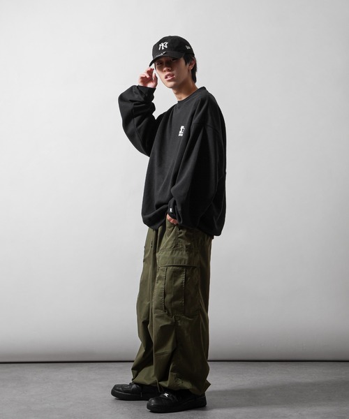 「STARTER」 スウェットカットソー X-LARGE グリーン メンズ_画像5
