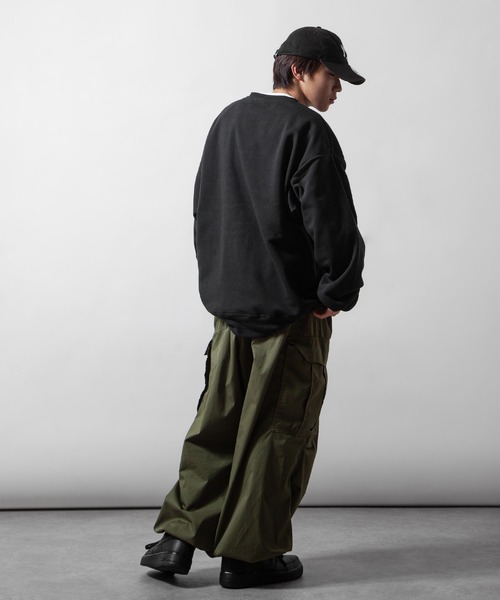 「STARTER」 スウェットカットソー X-LARGE グリーン メンズ_画像6