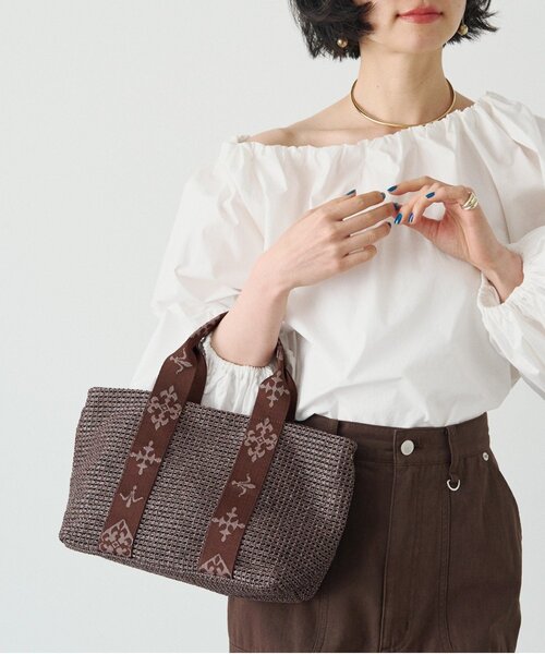 russet（ラシット） トートバッグ ナイロンラフィアデイリーミニトート