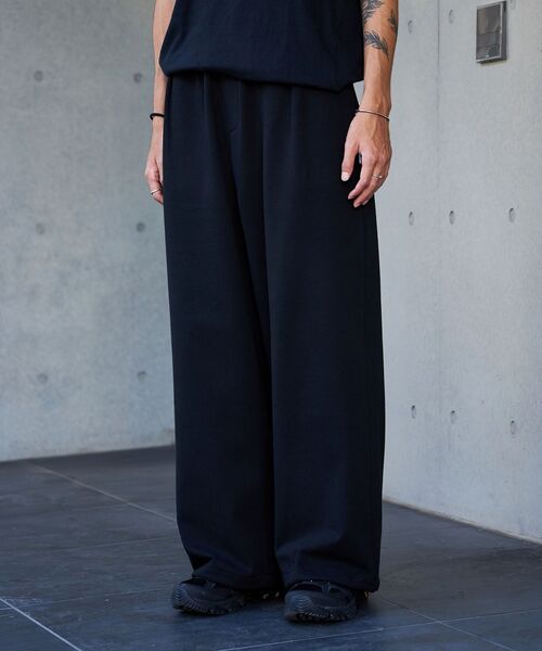 「FFEIN」 スウェットパンツ MEDIUM ブラック メンズ_画像2