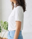 tシャツ 半袖 「接触冷感 」ひんやり 強撚コ...の詳細画像3