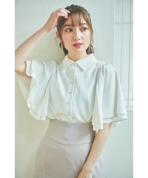 「NOELA」 ノースリーブブラウス フリー ラベンダー レディース_画像4