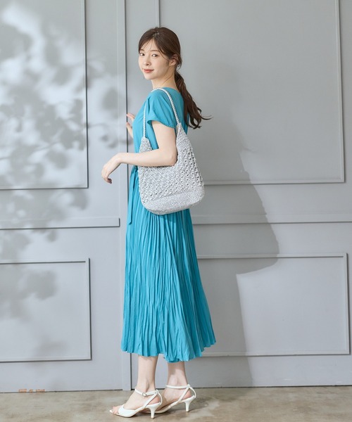 12Twelve Agenda（トゥエルブ アジェンダ） ワンピース Vネックベルト 