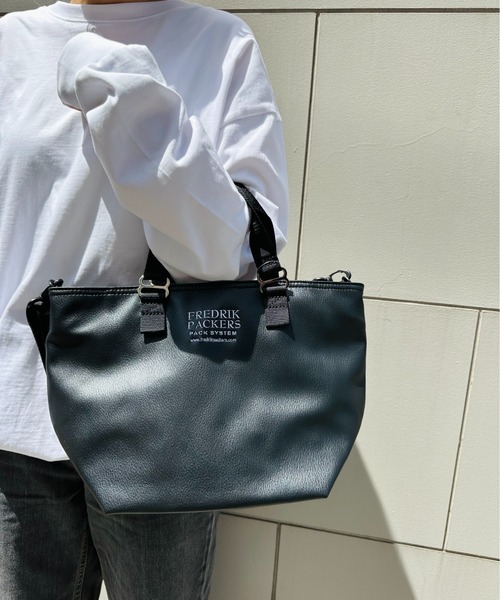 「FREDRIK PACKERS」 2WAYバッグ ONESIZE ブラック レディース_画像8