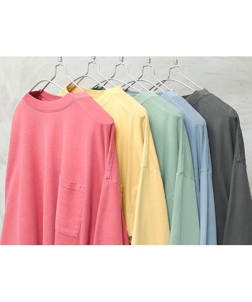「WAIPER.inc」 長袖Tシャツ L チャコールグレー メンズ_画像4
