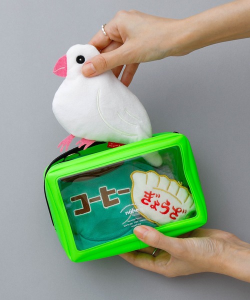 ポーチ nahe ネーエ パッキングポーチ 直営店限定カラー ネオン クリア (S)|ZOZOTOWN |01