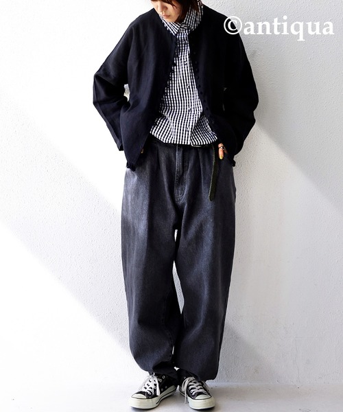 Unaca アナカ ギンガムチェック ブラウス シャツ アンシェヌマン
