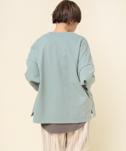 RNA-N カーディガン M1813 裏毛風天竺カーディガン レディース