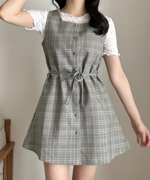 Cham. ワンピース ミニチェックワンピース : ZOZOTOWN Yahoo!店 - 通販