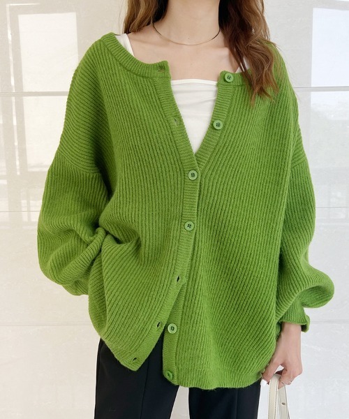カーディガン バルーンスリーブニットボレロ レディース : ZOZOTOWN