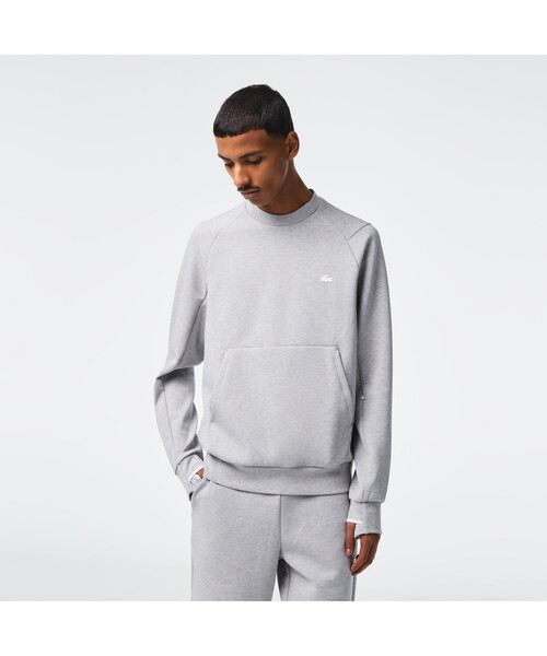 LACOSTE トレーナー スウェット 「EC限定」ダブルフェイスクルー