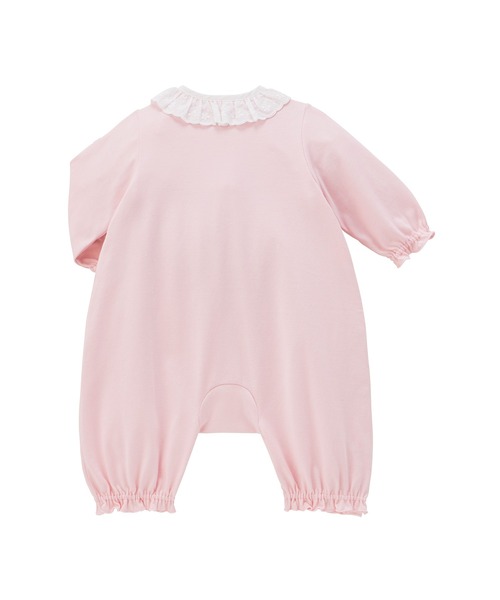 MIKI HOUSE（ミキハウス） ベビー服 ロンパース 白襟7分丈カバーオール