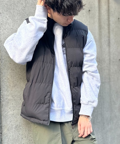   ブラックダウンベスト SETUP7（セットアップセブン） ダウンベスト ベスト 「SETUP7」中綿