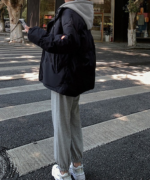 miniministore ダウンコート ダウンジャケット フーデッド エコ