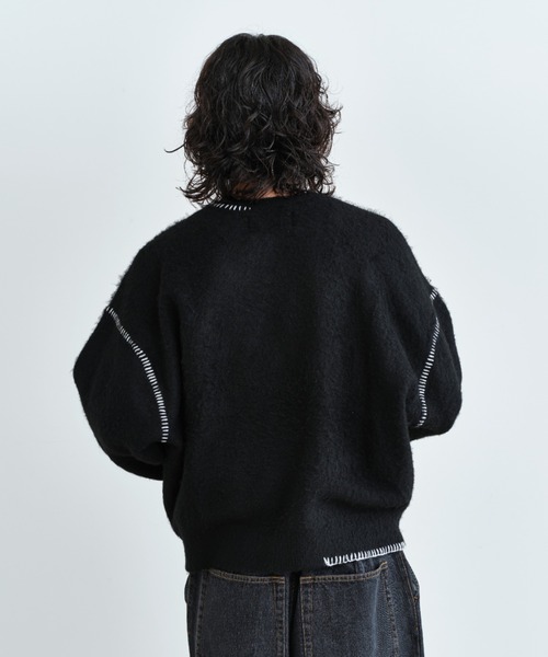 ニット メンズ Vintage-like hand stitch knit /ヴィンテージライクハンドステッチニット｜zozo｜11