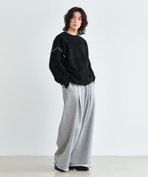 ニット メンズ Vintage-like hand stitch knit /ヴィンテージライクハンドステッチニット｜zozo｜16