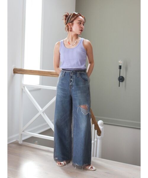 Ungrid（アングリッド） パンツ シアーチュールパンツ レディース