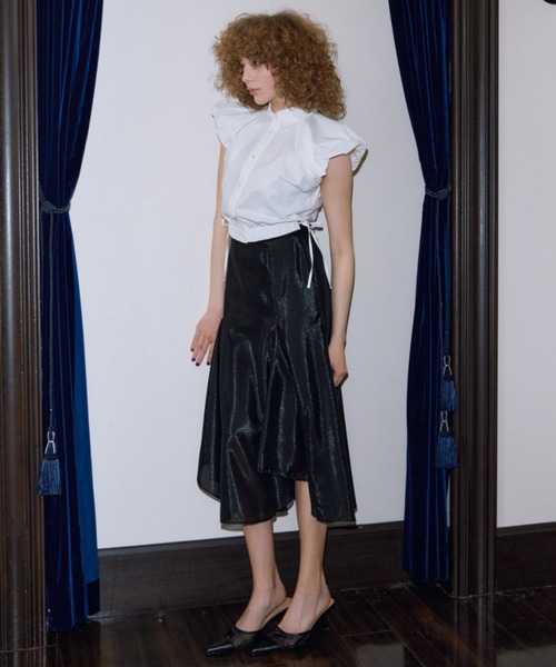 【新品】eimy istoireシアーランダムヘムスカート eimy istoire スカート シアーランダムヘムスカート : ZOZOTOWN