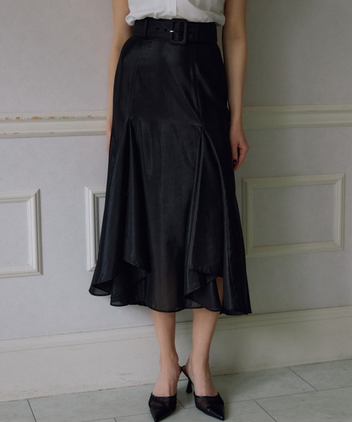 【新品】eimy istoireシアーランダムヘムスカート eimy istoire スカート シアーランダムヘムスカート : ZOZOTOWN