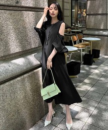 RUIRUE BOUTIQUE（ルイルエブティック） ワンピース 洗える3WAYボレロ