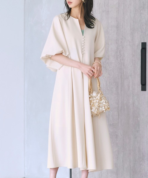 RUIRUE BOUTIQUE（ルイルエブティック） ワンピース 洗える3WAYボレロ