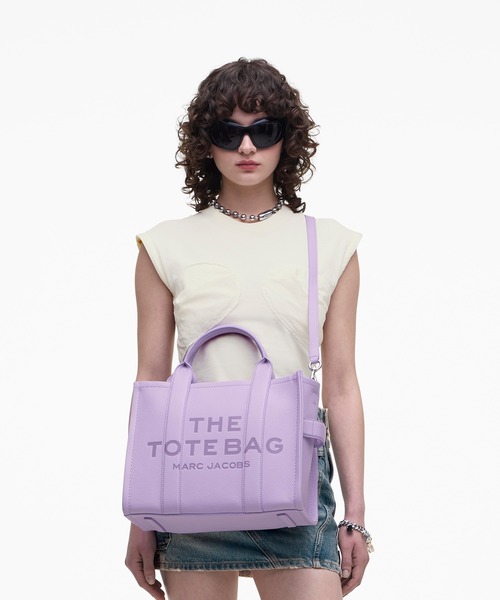 MARC JACOBS トートバッグ THE LEATHER MEDIUM TOTE BAG/ザ