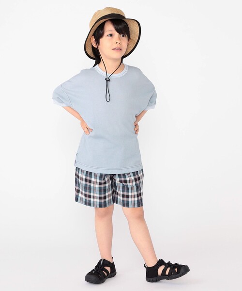 パンツ キッズ SHIPS KIDS:100〜130cm / コットン チェック ショート パンツ｜zozo｜12