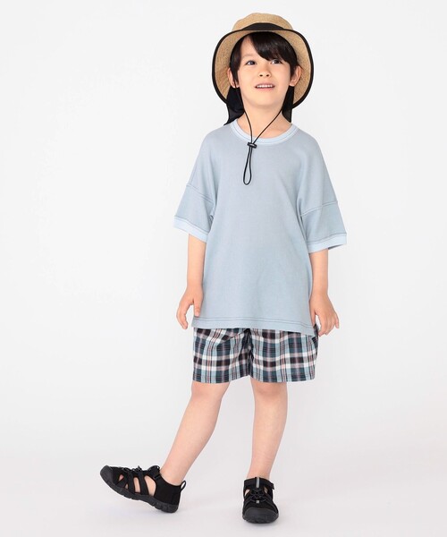 ホットセール SHIPS パンツ ショート チェック コットン / KIDS:100〜130cm トップス