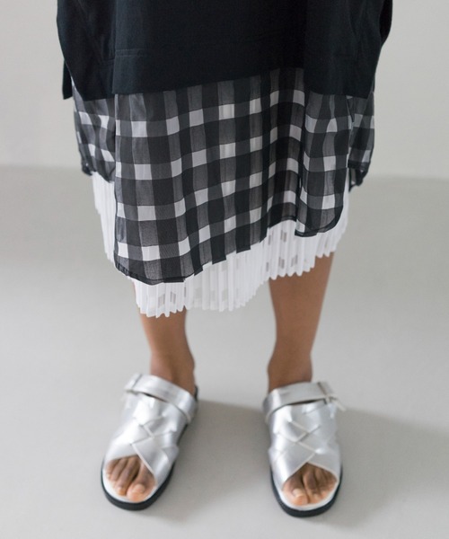 ZUCCa」 フラットサンダル L size ブラック レディース : 84488935 
