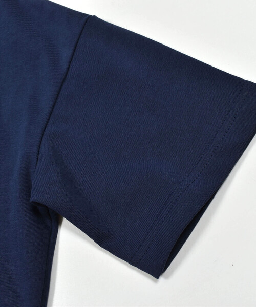 WASK tシャツ 「接触冷感」海フォトプリントロゴ天竺Tシャツ(100