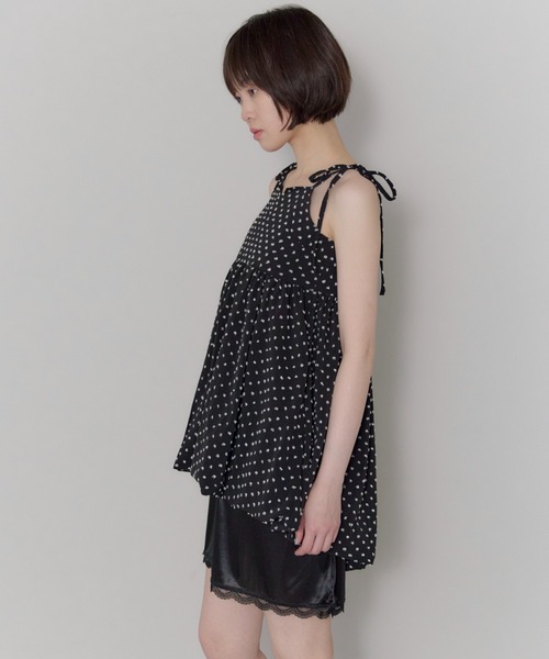 leimn チュニック ドットバルーンチュニック : ZOZOTOWN Yahoo!店