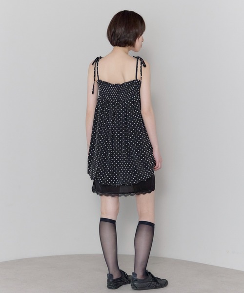 leimn チュニック ドットバルーンチュニック : ZOZOTOWN Yahoo!店 