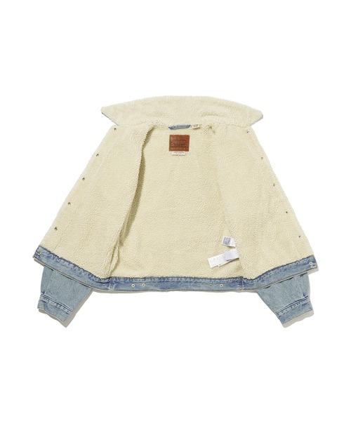 Levi's（リーバイス） デニムジャケット gジャン 90S シェルパ