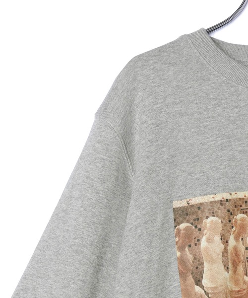 アダムエロペ EMBROIDERY SWEATSHIRT トレーナー ADAM ET ROPÉ FEMME(アダム エ ロペ ファム) / 【VIOLETTE ROOM for