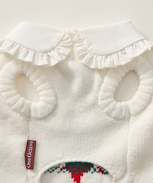 One Octave（ワンオクターブ） 犬 服 One Octave/さくらんぼニット