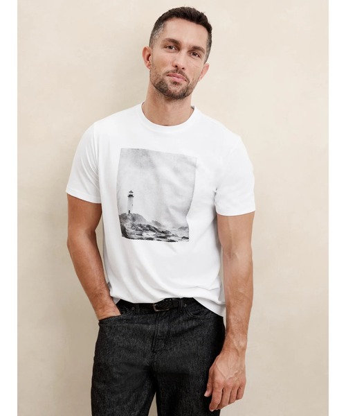 BANANA REPUBLIC tシャツ FACTORY STORE グラフィックTシャツ
