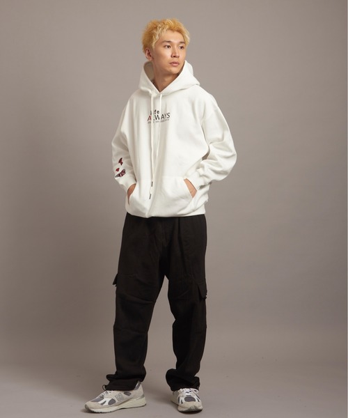 【オシャレ☆JACK ROSE】紺　グレー　ボーダー　パーカー　サイズ3 JACKROSE - 【オシャレ☆JACK ROSE】紺 グレー ボーダー パーカー