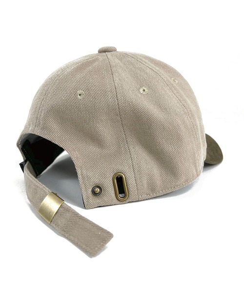 Well-Tailored キャップ 帽子 英字ワッペン バイカラー ベースボール