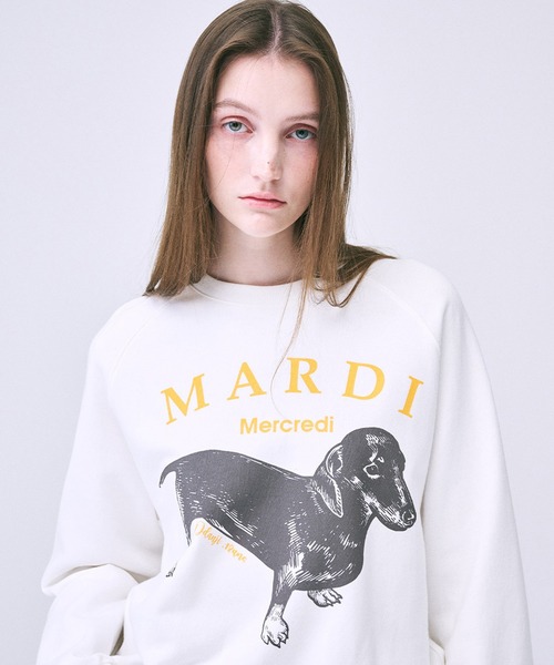 トレーナー スウェット SWEATSHIRT RAGLAN DDANJI レディース メンズ