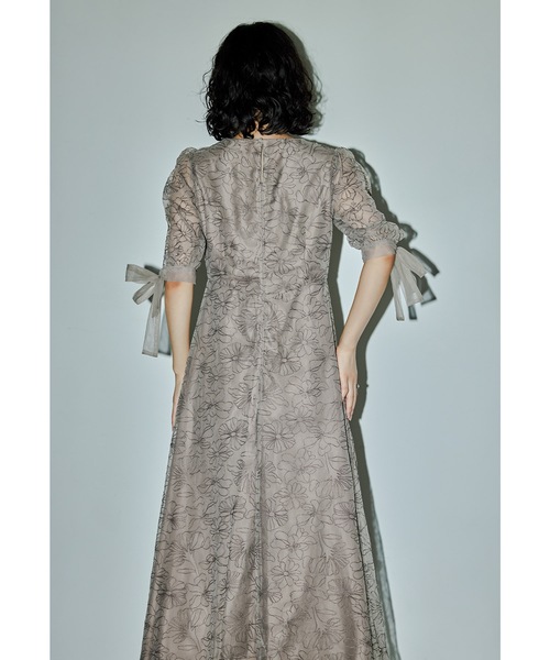 niana（ニアナ） ドレス リボンディテールエンブロイダリードレス 結婚