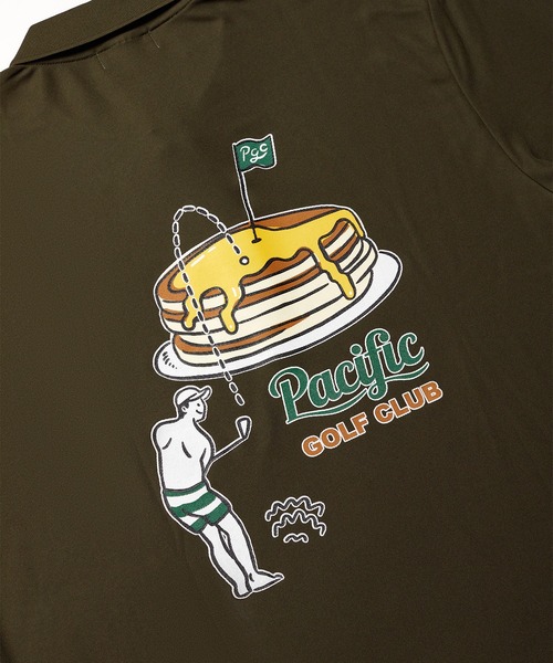 Pacific GOLF CLUB（パシフィックゴルフクラブ） ポロシャツ 半袖 FORE