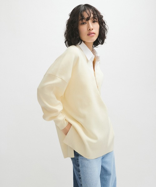 ADAM ET ROPE'【美品】リサイクルコットンニットプルオーバー 楽天市場】【SALE／65%OFF】リサイクルコットンニットプル