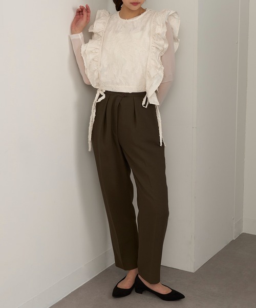 MAGASIN DE MODE Chou ベスト ジレ 「MAGASIN Chou」フリンジ