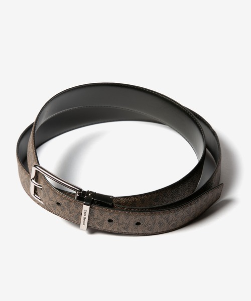 【新品】 MICHAEL KORS ベルト リバーシブル   M リバーシブル ペブルレザー ベルト | ベルト・ネクタイ