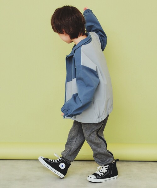 スタンダード向け練習着❤️気分が上がる可愛い色✨ THE SHOP TK ブルゾン アウター 「120-150」配色スタンドブルゾン/洗濯