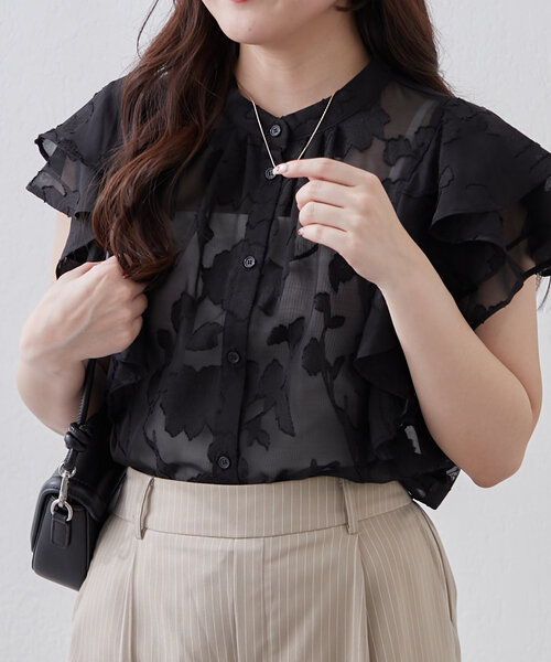 ANOTHER BRANCH OLIVE des OLIVE ブラウス シャツ 「ON・OFFつかえる