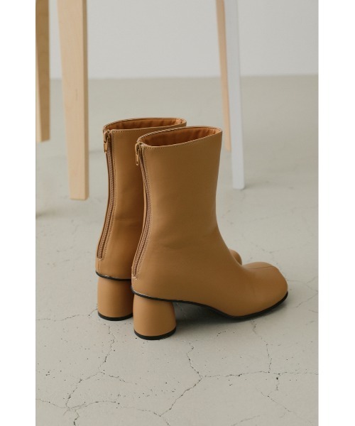 「crie conforto」 ショートブーツ LL ライトベージュ レディース_画像9