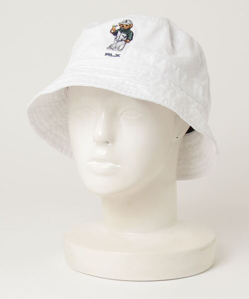 RLX 帽子 ハット Polo ベア ツイル バケット ハット メンズ : ZOZOTOWN
