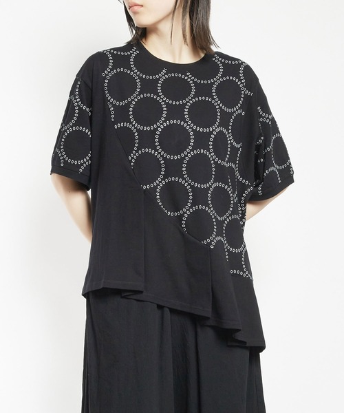 tシャツ ホールドット天竺　ヘムタックＴ レディース メンズ